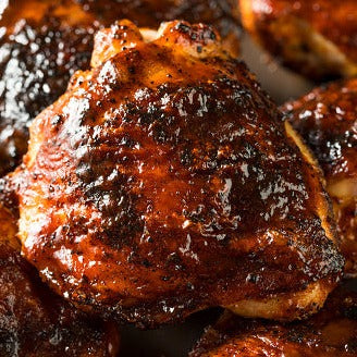 BBQ BONELESS CHICKEN THIGHS