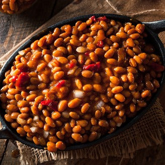 COWBOY BEANS WITH BACON