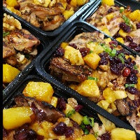 TERIYAKI PINEAPPLE CHICKEN (Contains nuts)